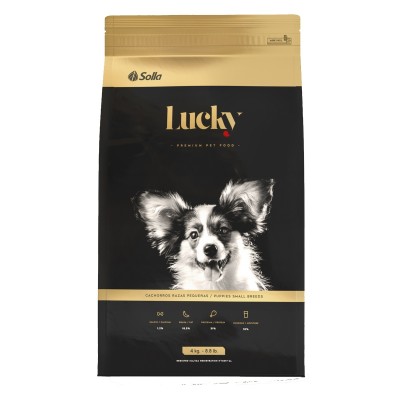 Comida Para Perro Lucky Cachorros Razas Pequeñas